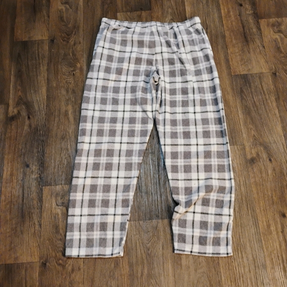 New Eddie Bauer Men's Gray Flannel Fleece Sleepwear. - Picture 8 of 11